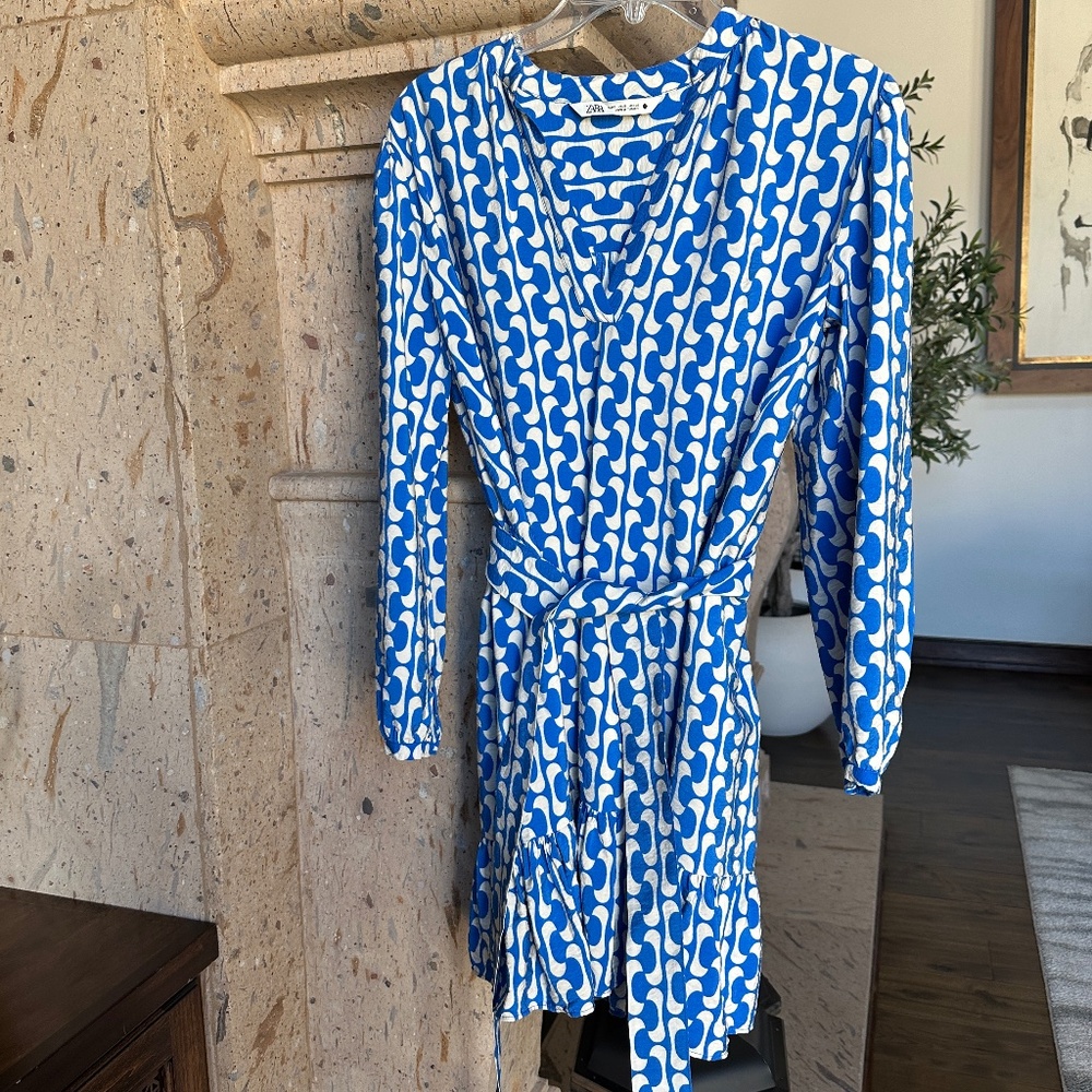 Zara print dress